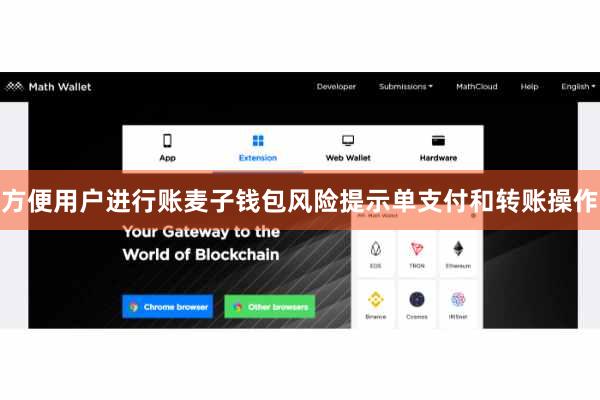 方便用户进行账麦子钱包风险提示单支付和转账操作