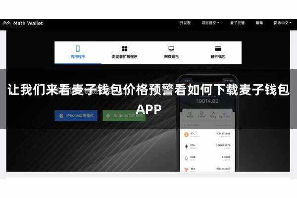 让我们来看麦子钱包价格预警看如何下载麦子钱包APP