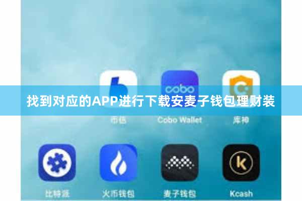 找到对应的APP进行下载安麦子钱包理财装