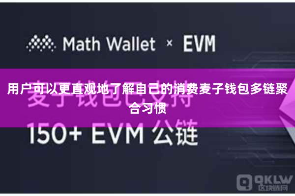 用户可以更直观地了解自己的消费麦子钱包多链聚合习惯