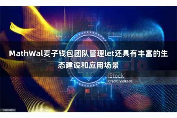 MathWal麦子钱包团队管理let还具有丰富的生态建设和应用场景
