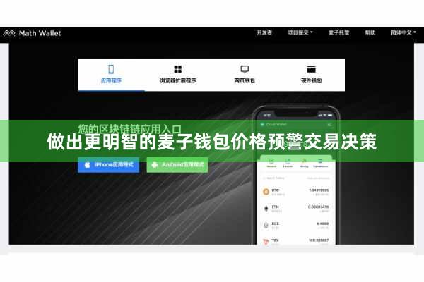 做出更明智的麦子钱包价格预警交易决策